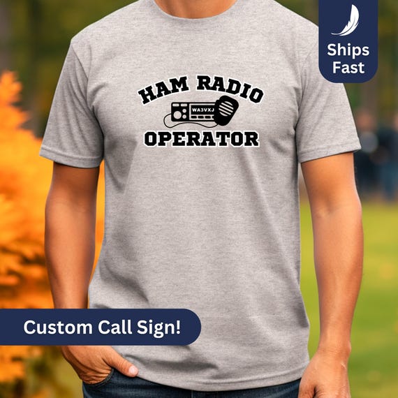 Amateur Radio Shirt | Cool Ham Radio Operator Tee Gift Amateur Radio Shirt | Cool Ham Radio Operator Tee Gift