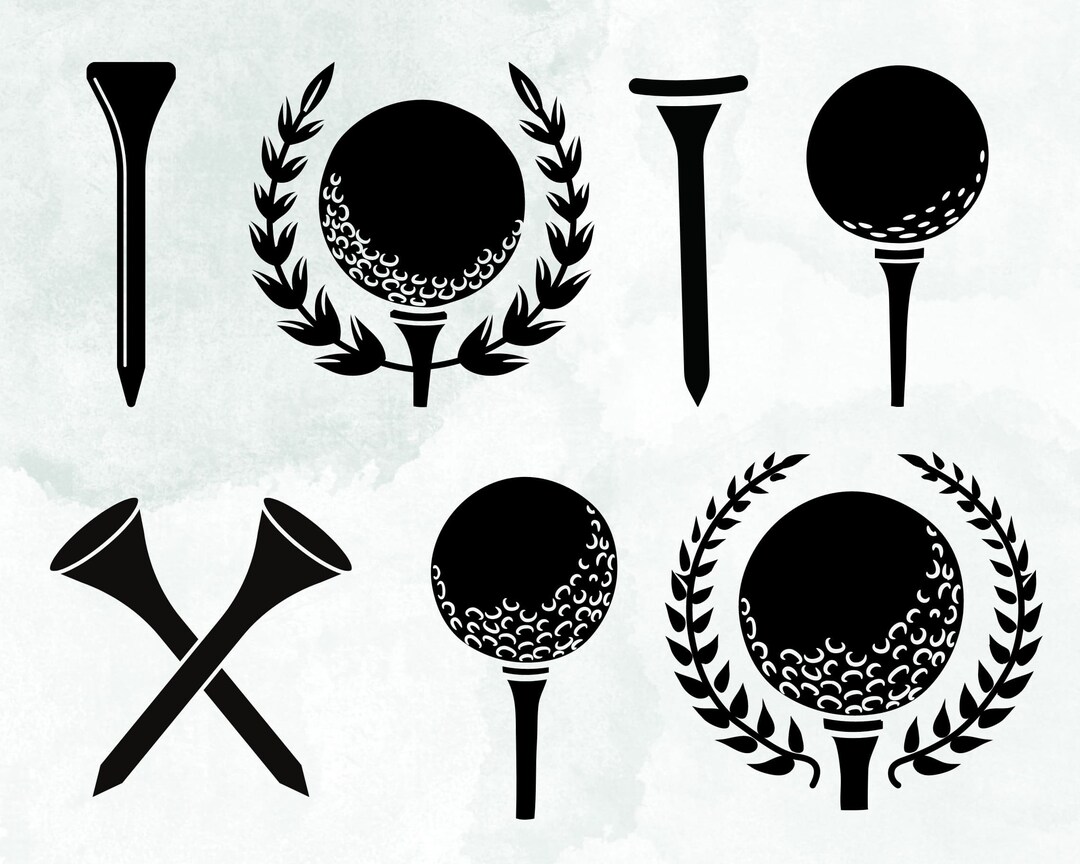 Golf Tee SVG PNG Instant Download Golf Club Svg Golf Svg Etsy