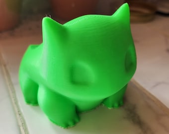 3D Printed Bulbasaur Succulent Plant Holder