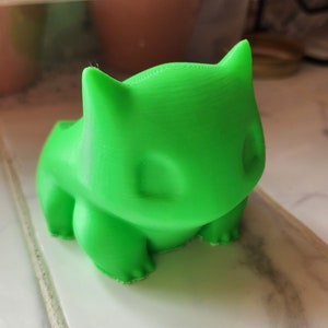 3D Printed Bulbasaur Succulent Plant Holder