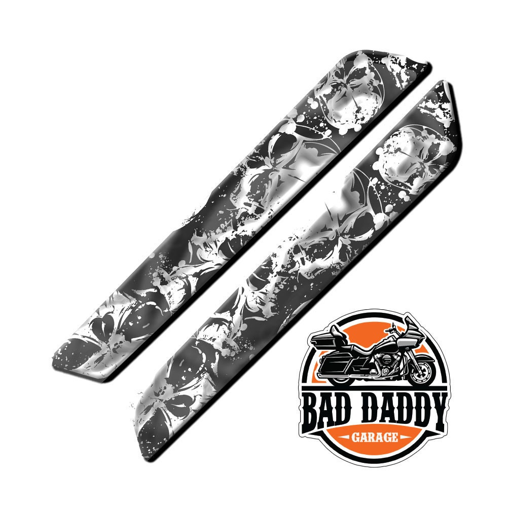 thumbnail image 2 of TrickToppers Custom Pow Mia Saddlebag Latch Reflector Decals For Harley – Pair (Left/Right), Made In USA 2 of 3