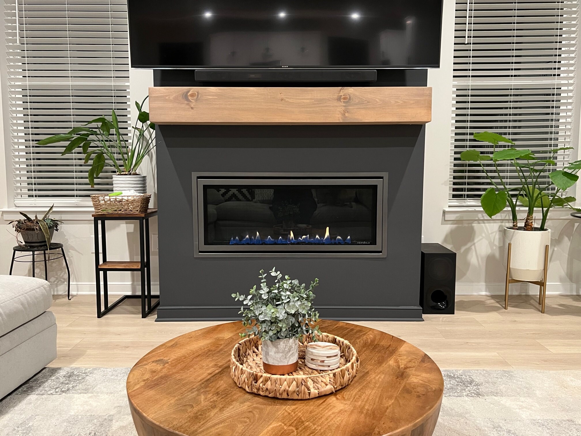 Wooden Fireplace Shelf Mantel - Etsy