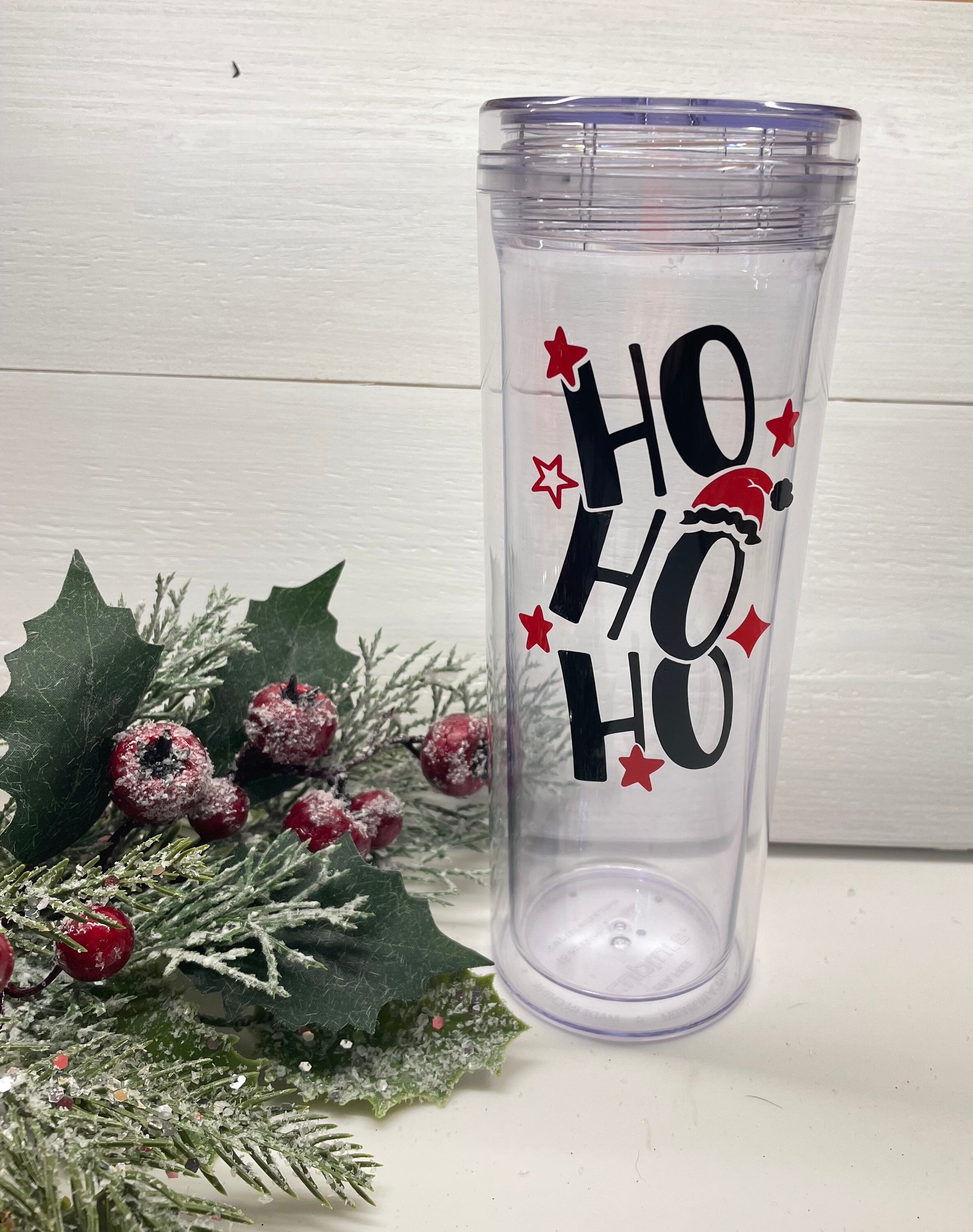  Customized Acrylic Tumbler with Straw - 16 oz. - Clear  143942-C