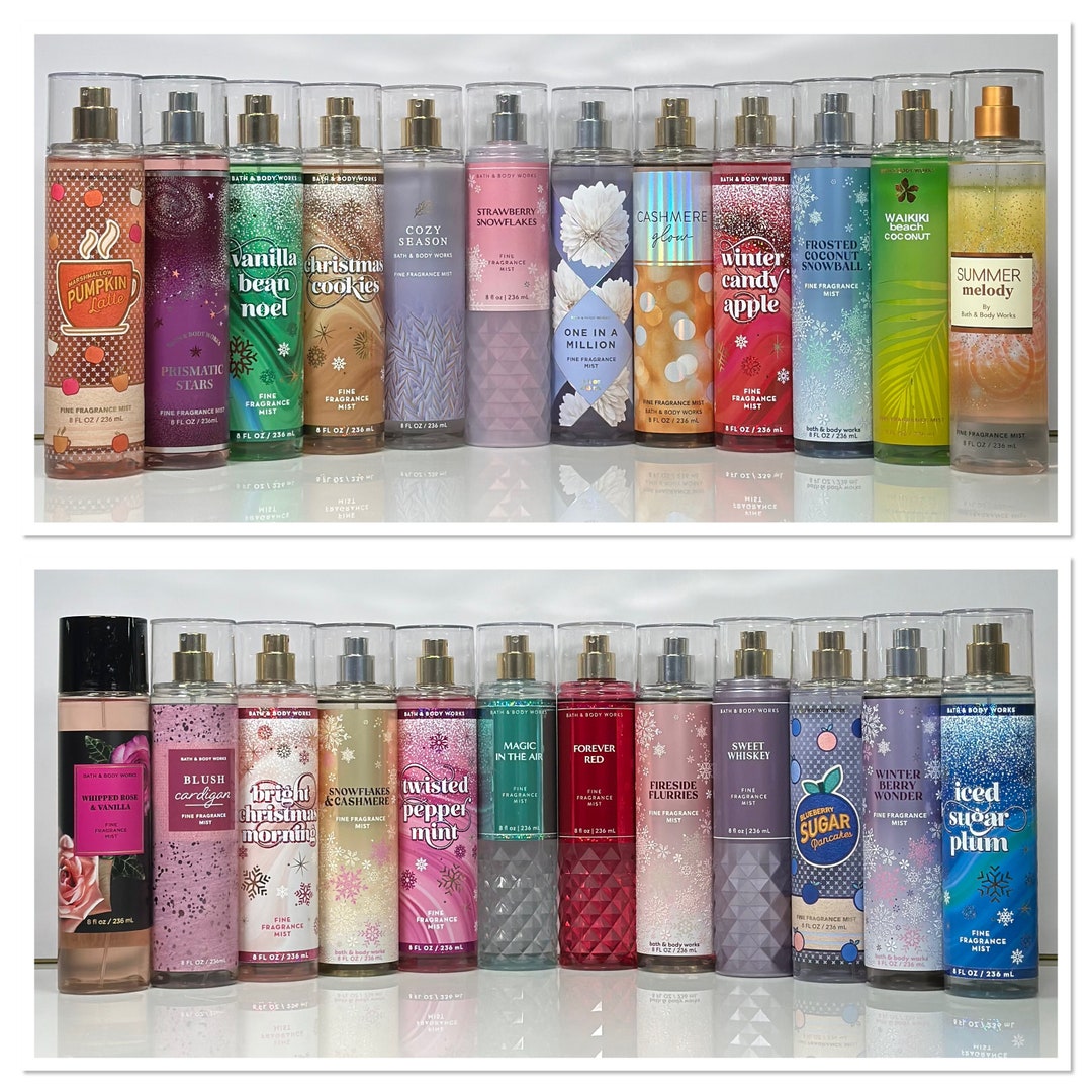 bath & body works body sprays