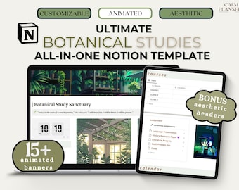 Notion Template Extended Student Planner Academic Planner Notion Dashboard College Planner Study Assignment Tracker