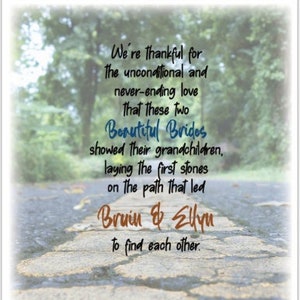 Wedding Memorial Printable
