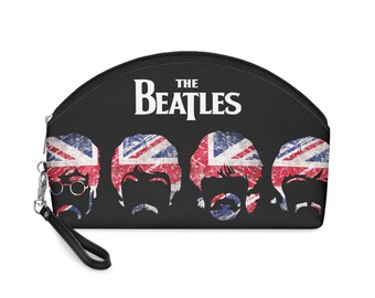 The Beatles British Invasion Makeup Bag / Clutch / Purse / Pencil case