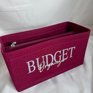 Budget Organizer Budgeting Ordnung Personalisierter Organizer aus Filz für Budget Planer Bild 6