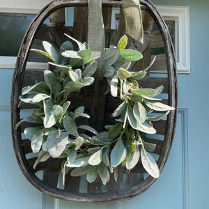 Lambs Ear wreath