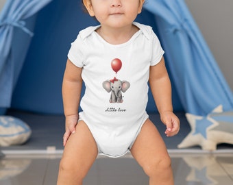 Infant Baby Bodysuit Baby Elephant