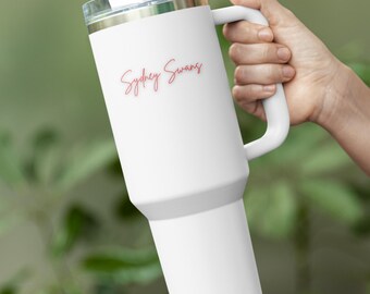 Sydney Swans AFL Insulated Travel Mug, 40oz Stanley alternative, Aussie rules tumbler