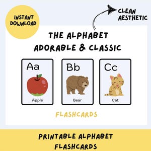 Letras do alfabeto adoráveis