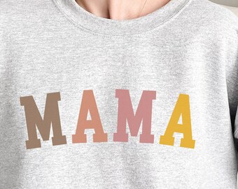 Mama Sweatshirt, Mama Sweatshirt, Mama Sweatshirt, Mama Shirt, süßes Mama Shirt, Muttertagsgeschenk, Mama Leben Shirt, Mädchen Mama Shirt, Junge Mama