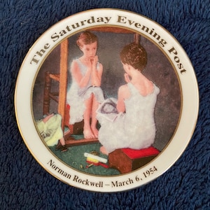 Norman Rockwell Collector Mini-Plate