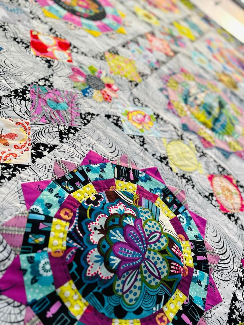 Spin Drift by Michelle Mckillop - Quilt Pattern (hard Copy) - Etsy