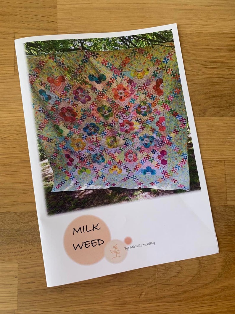 Milkweed by Michelle Mckillop Quilt Pattern Hard Copy Etsy