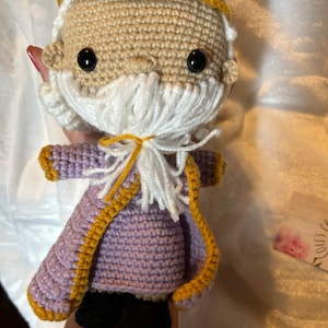 Wizard Teacher | Crochet Amigurumi | Made to Order