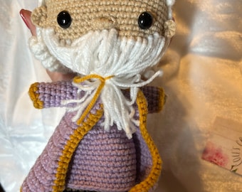 Wizard Teacher | Crochet Amigurumi | Made to Order