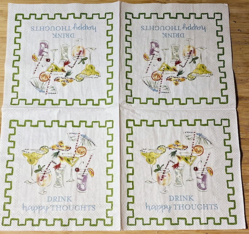 TransferTreasurebyMe Cocktail Napkin