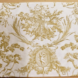 Romantic Toile Vintage Look Lunch Decoupage Napkin