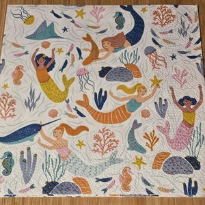 Mermaids Under the Sea Decoupage Napkin