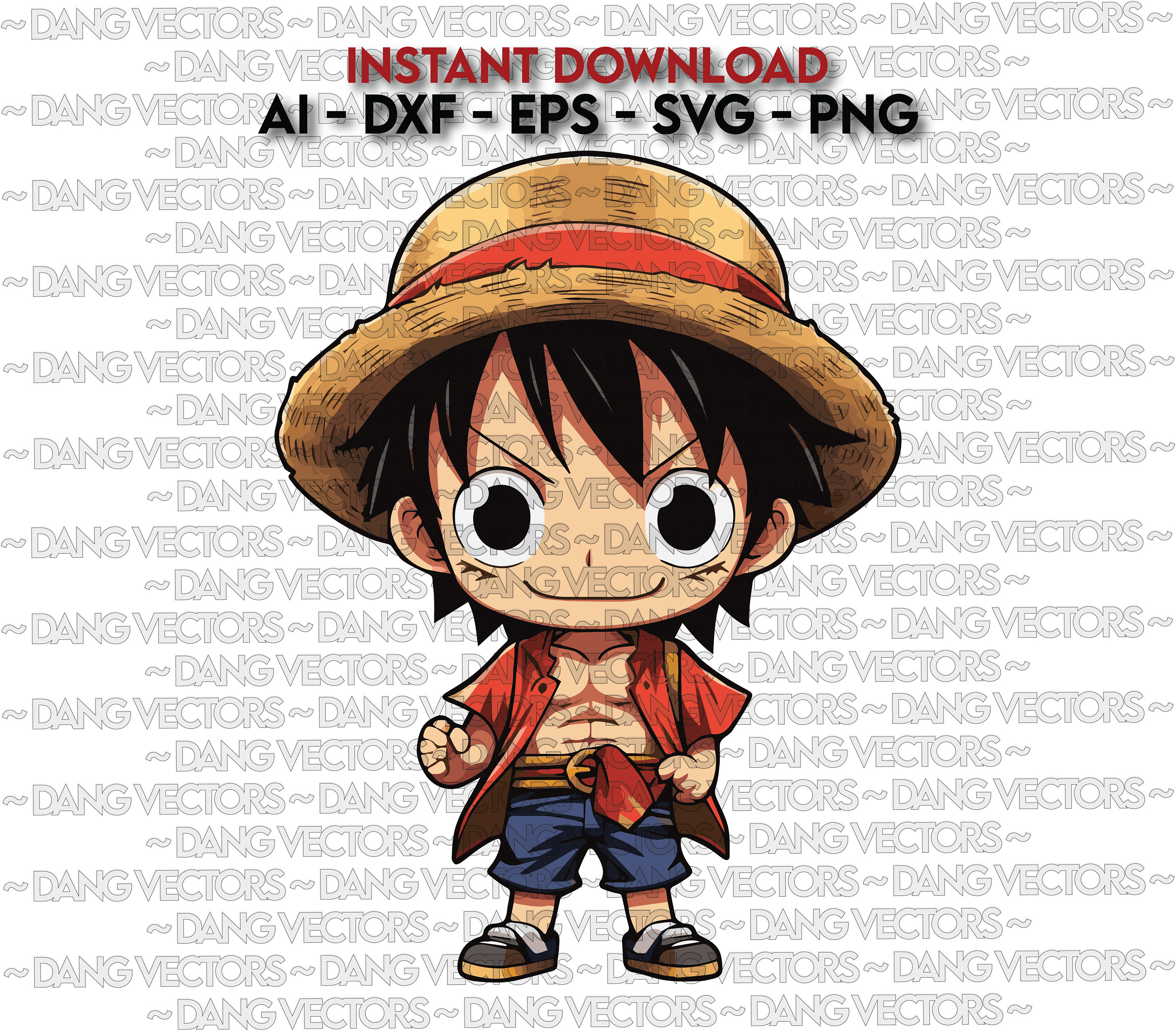 Luffy PNG Transparent Images Free Download, Vector Files