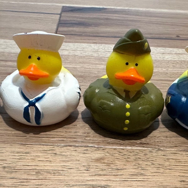 Military Themed Rubber Ducks