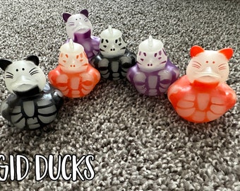 Halloween Themed Rubber Ducks