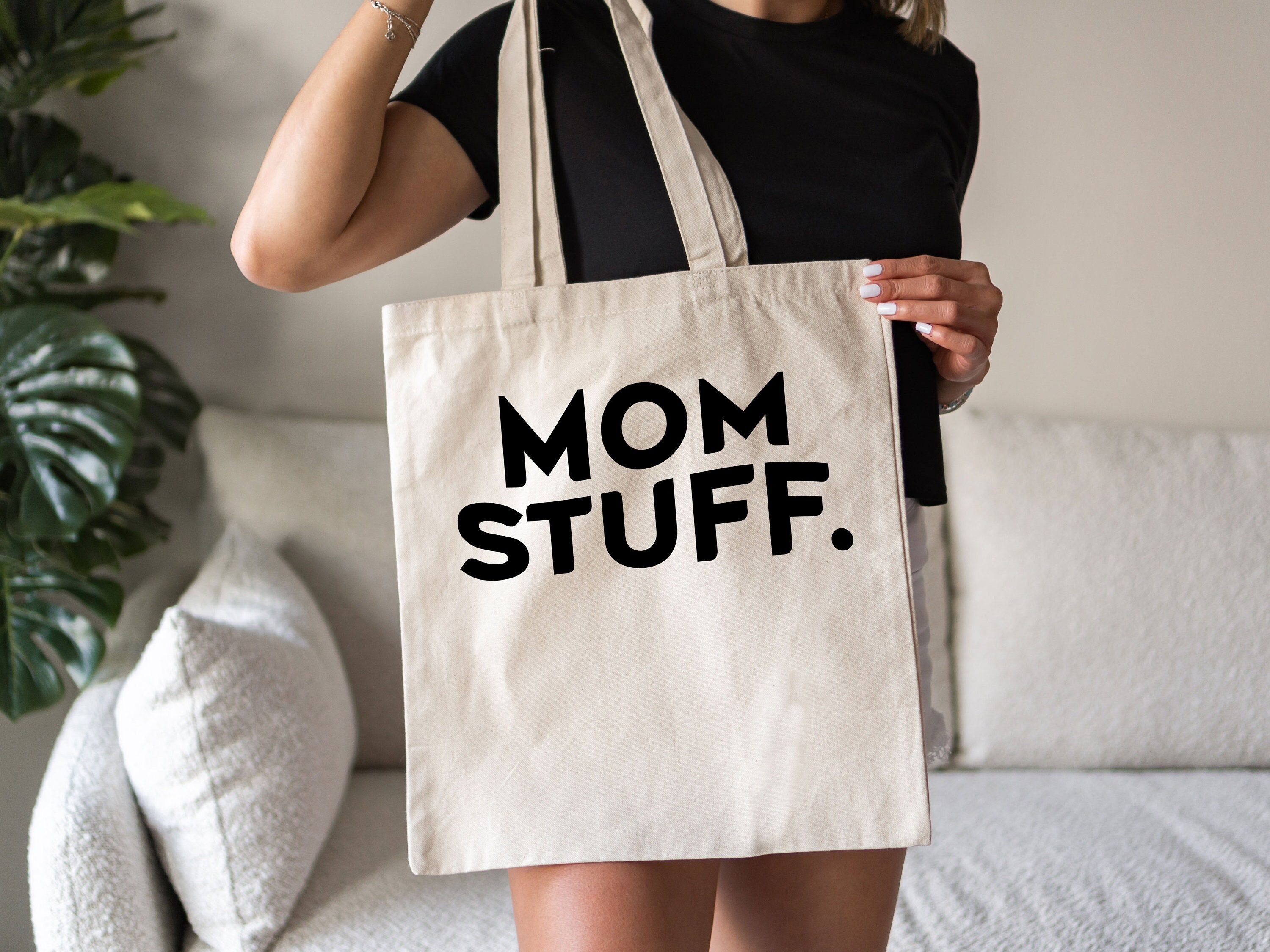 Minimalist Shoulder Tote Bag, Mothers Day Gift For Mom