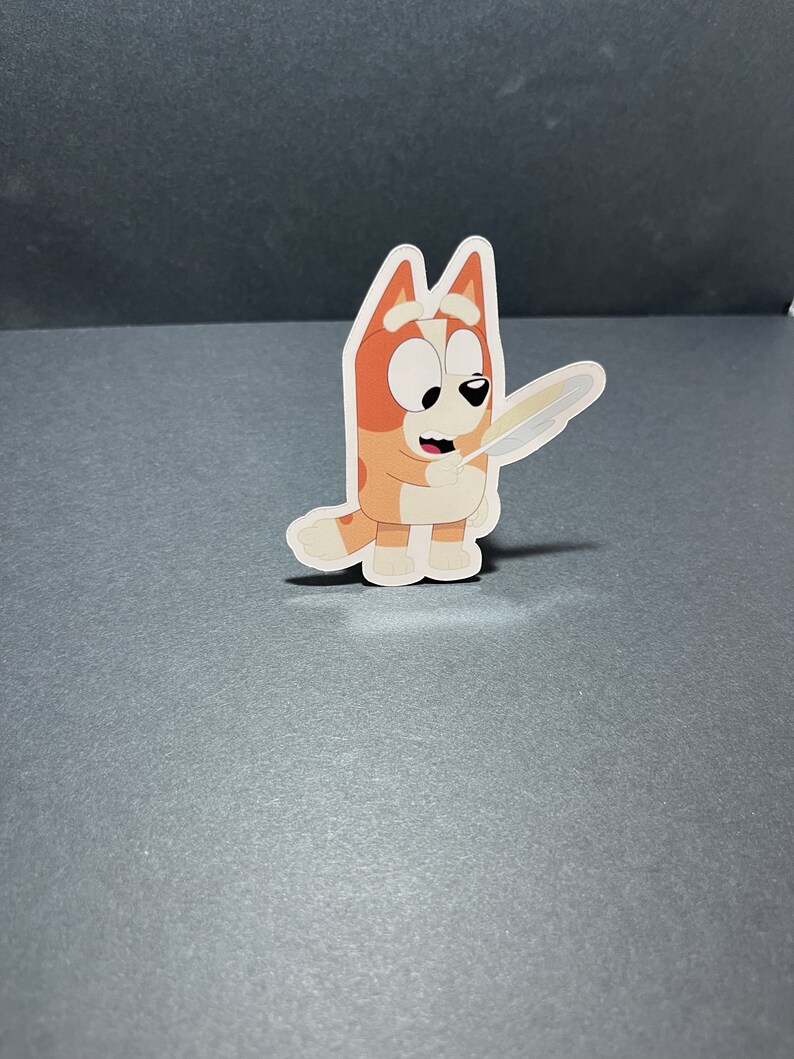 Bingo Heeler Feather Wand Bluey Etsy Ireland