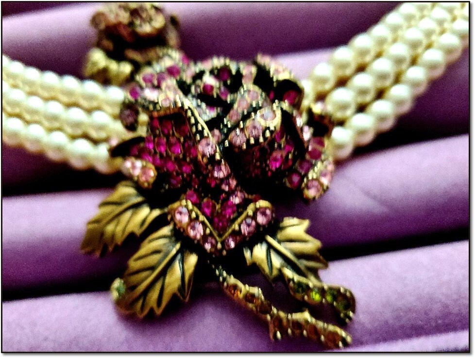 Collier vintage en améthyste (Gebraucht) in Marly für CHF 8 - mit