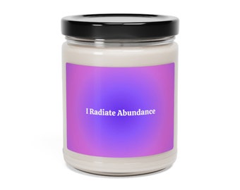 Abundance Attraction Candle - Manifest Prosperity & Richness