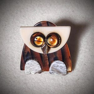 Lea Stein Bird Brooches - Etsy