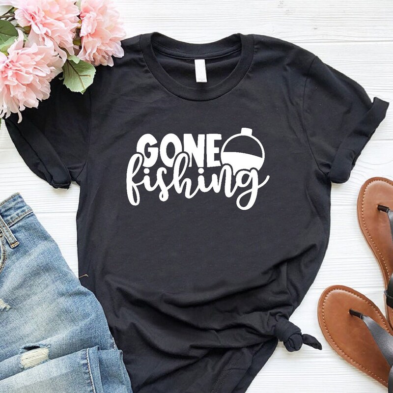 Gone Fishing Print Raincoat