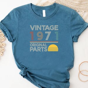 1970 Birthday Shirt, Vintage 50th Birthday Gift For Men And Women, Retro 1970 Tee, Classic Born In 1970 Shirt