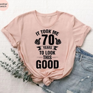 Funny 70th Birthday Shirt, 70th Birthday Gifts for Women, Seventy Birthday Tshirt, Grandpa Grandma Shirt, Birthday Gift for Men,Born in 1954