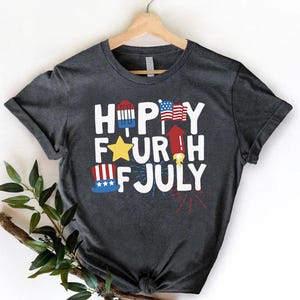 Fourth Of July Shirt For Women And Men, Patriotic USA Flag Tee, Independence Day Outfit, Vintage America Shirt Gift, USA Celebration Tshirt