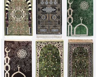 Alfombra de oración de alta calidad Sajadah Janamaz Musallah Rugs MINWAL Madinah Saudia Arabia