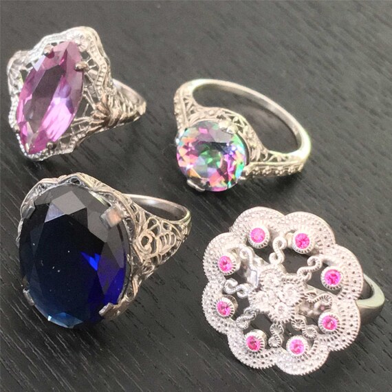 Sterling silver rings affordable deals