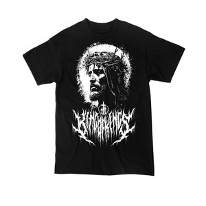 King of Kings Savior death metal design cotton tee