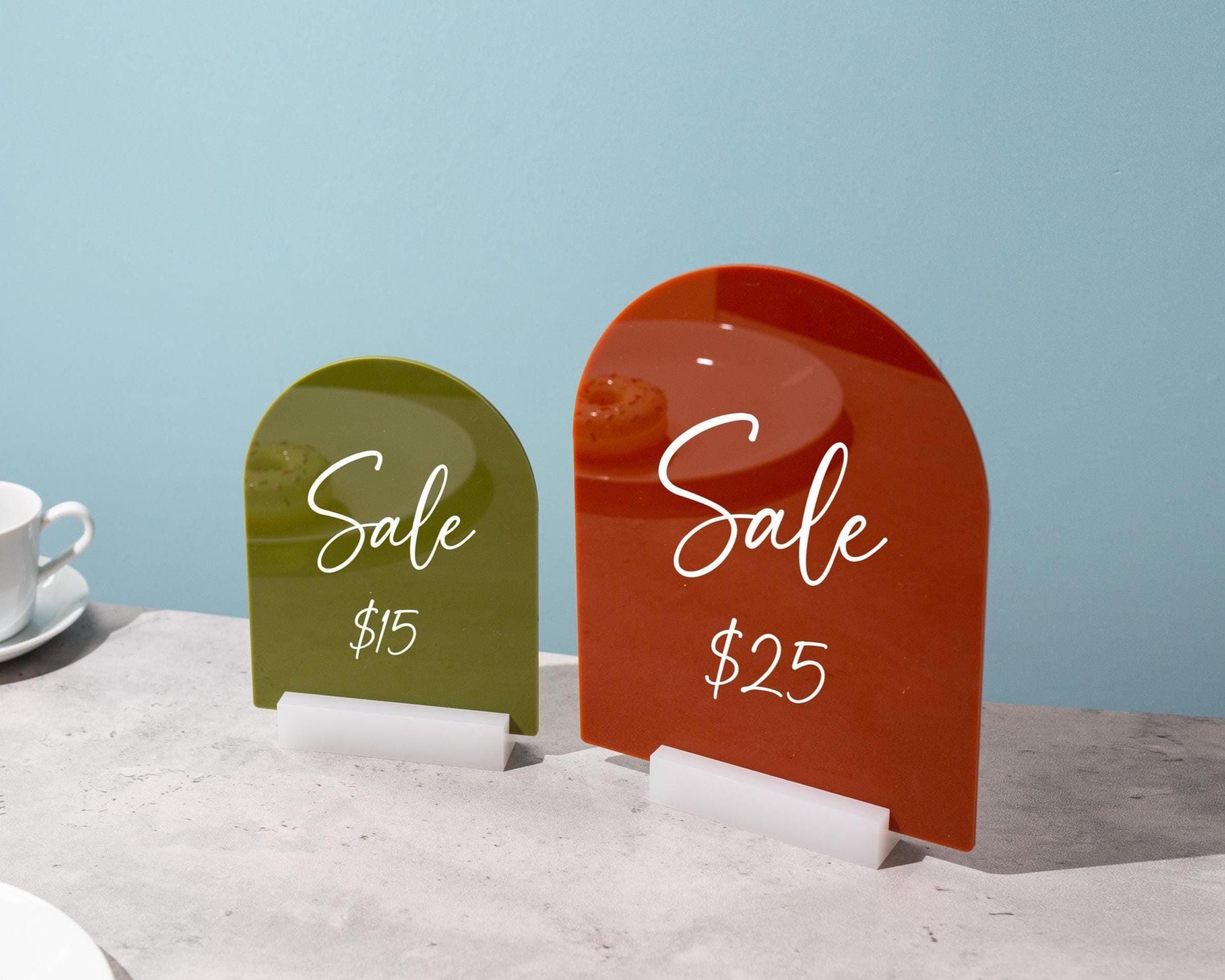Custom Arch Signs Custom Arch Sign W/ Acrylic Stand - Personalized Text Design Table Top ...