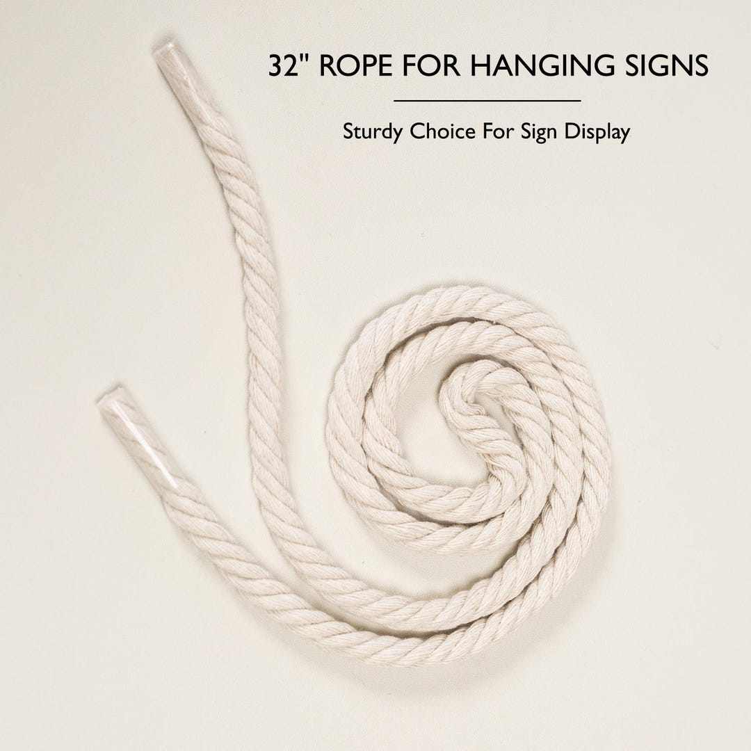 Igd Rope Sign Rope for Hanging Signs - 32