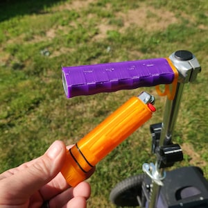 Zuca Handle Insert Lighter Holder With Grip! Can be customized now!!