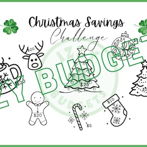 Christmas Savings Challenge