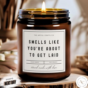 Adult Humor Candle Funny Gifts for Him Husband Boyfriend Gifts for Her Valentine Gifts for Him Boyfriend Gifts for Girlfriend Wife gift