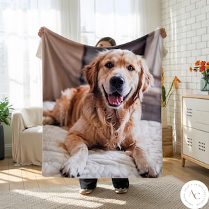 Manta con foto personalizable, regalos de collage de fotos, manta personalizada para perros, manta personalizada para mascotas, manta con foto personalizada, manta de boda personalizada