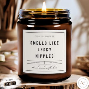 Funny Candles, Gift for New Mom, Pregnancy Gift for Her, Baby Shower Gifts, Parents To Be Candle, Expecting Mum Gift, Unique New Mom Gift