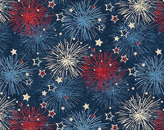 American Heartland 28732-49 Fireworks by Northcott