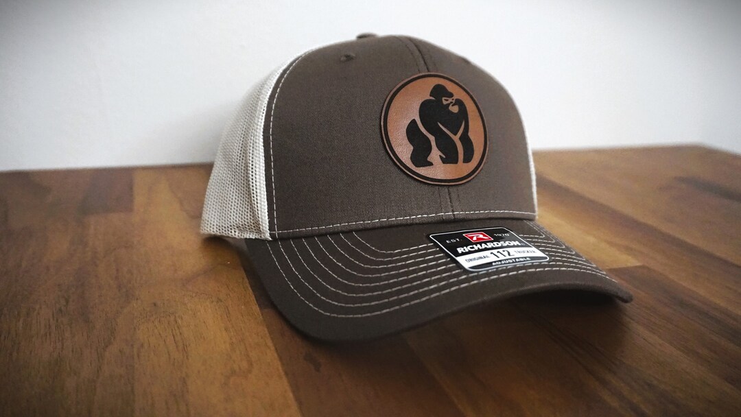 Custom Logo Hat, Genuine Leather, Gift, Custom Hats, Engraved Patch Hat ...