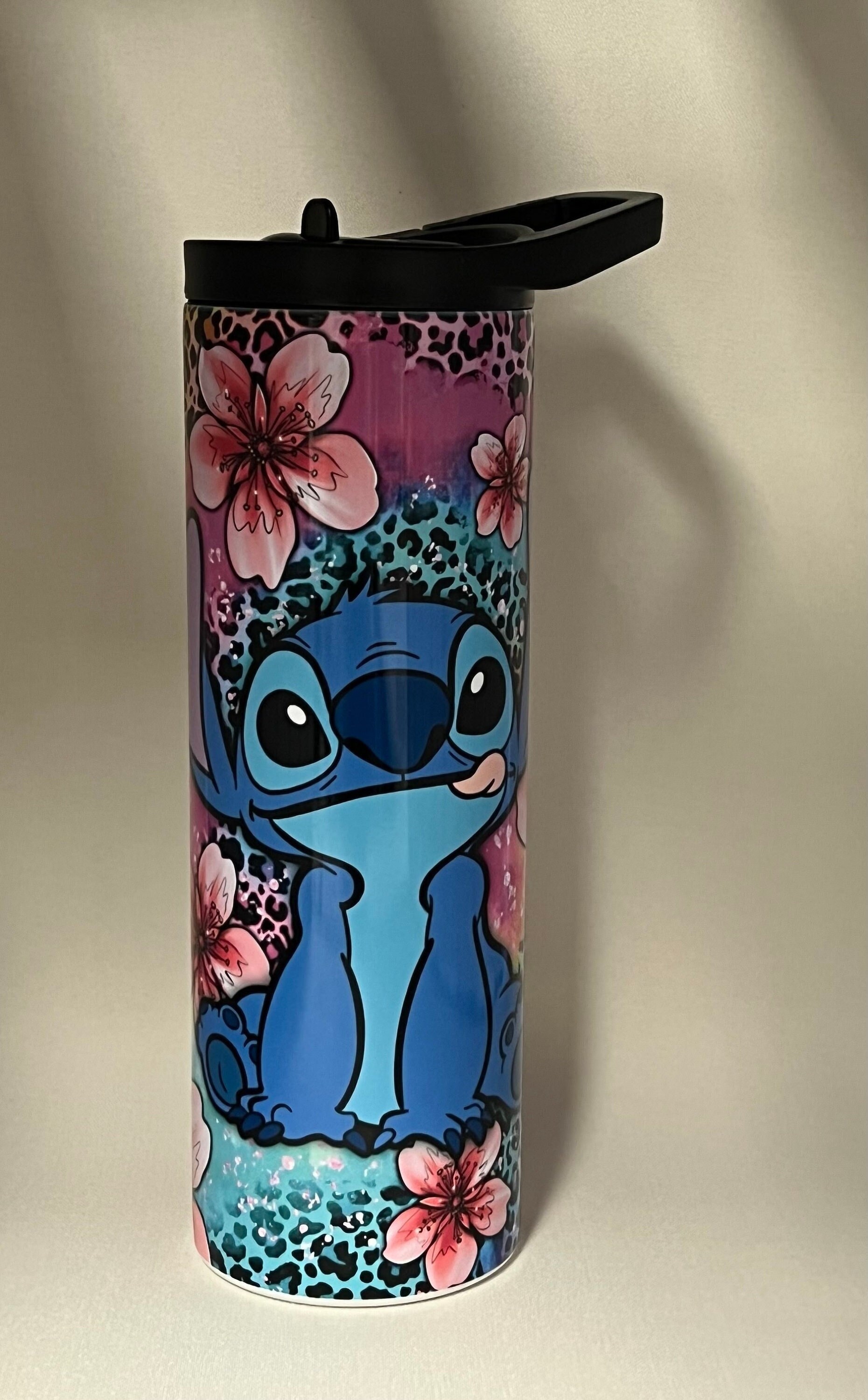 Stich Cup 40 Oz Personalized Lilo And Stitch Disney Stanley Cup Custom Name  Just A Girl Who Loves Stitch Flower Pattern 40Oz Tumbler With Handle And  Straw Lid Gift - Laughinks